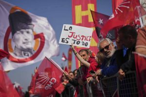 proteste nach der festnahme des istanbuler bürgermeisters