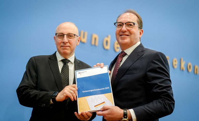 vorstellung des verfassungsschutzberichtes 2024