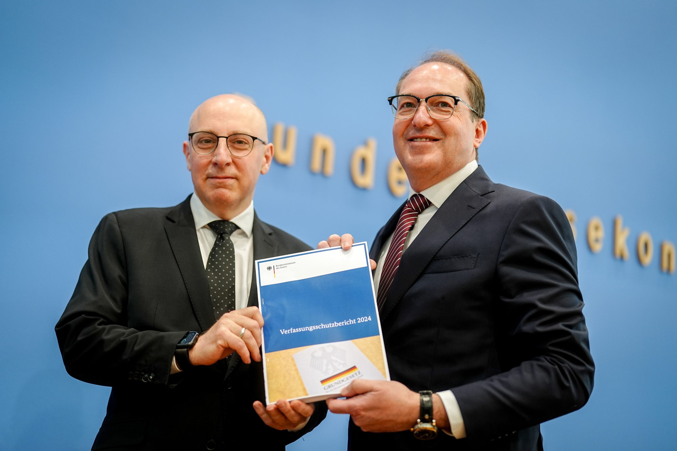 vorstellung des verfassungsschutzberichtes 2024