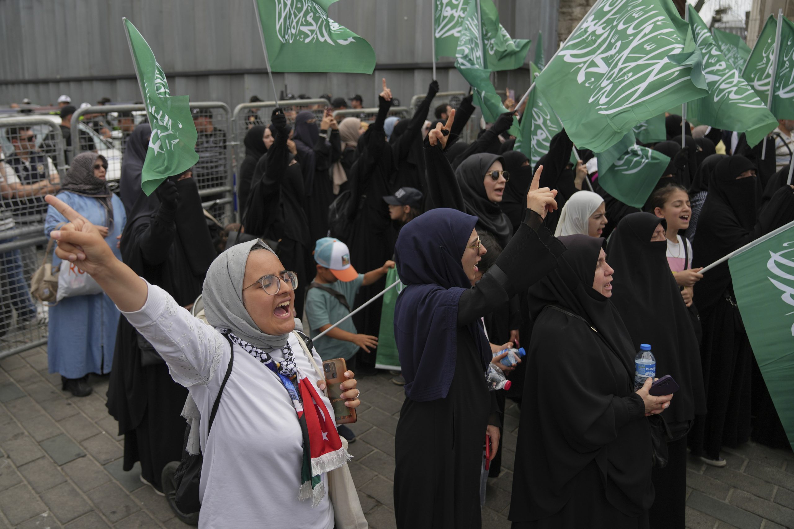 protest gegen mohammed karikatur in istanbul