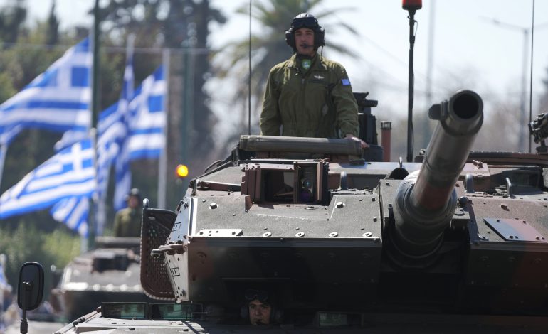 panzer der griechischen armee.