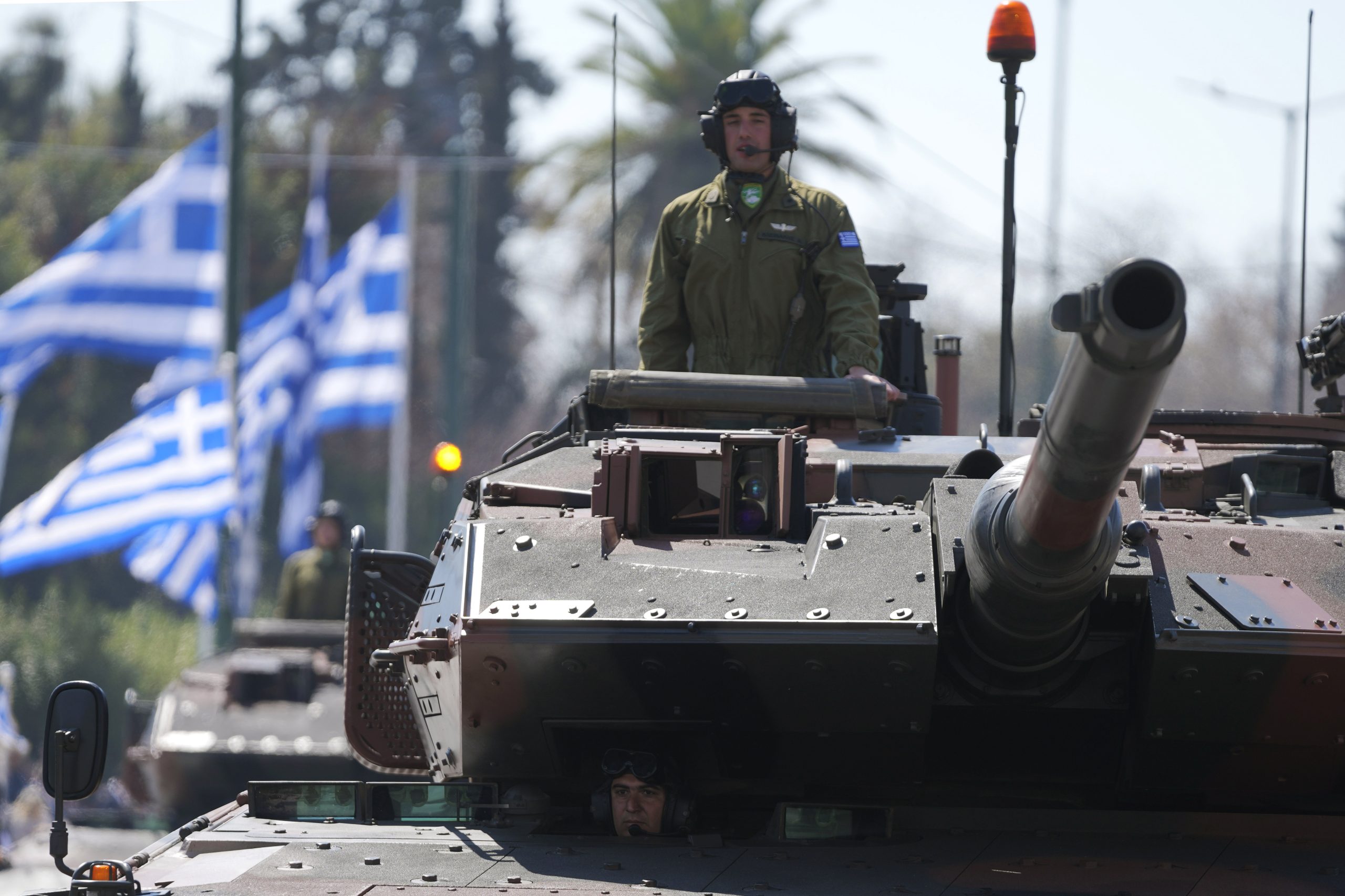 panzer der griechischen armee.