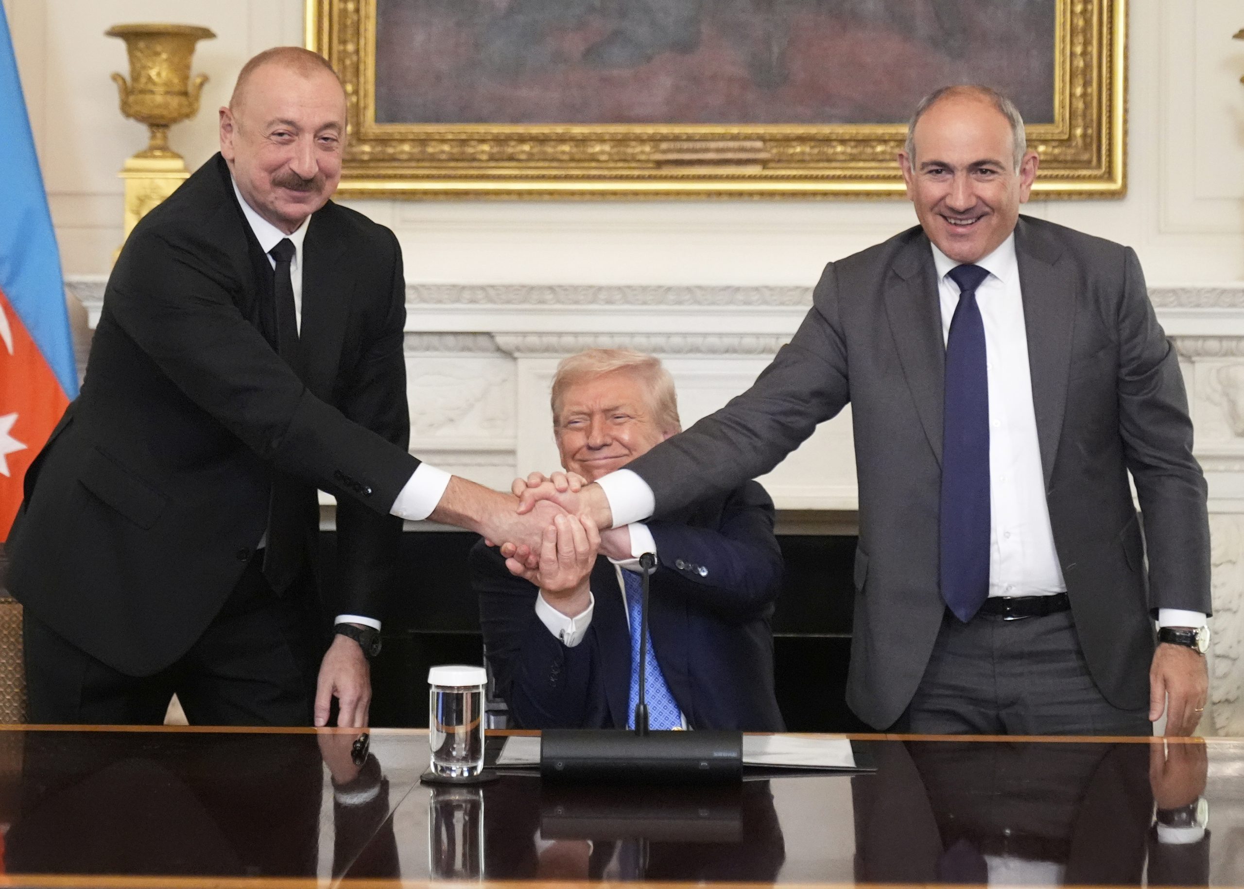 führer der verfeindeten kaukasus staaten bei trump
