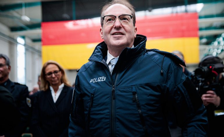 innenminister dobrindt stellt drohnenabwehr in dienst