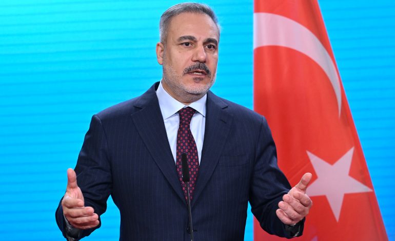 der türkische außenminister hakan fidan
