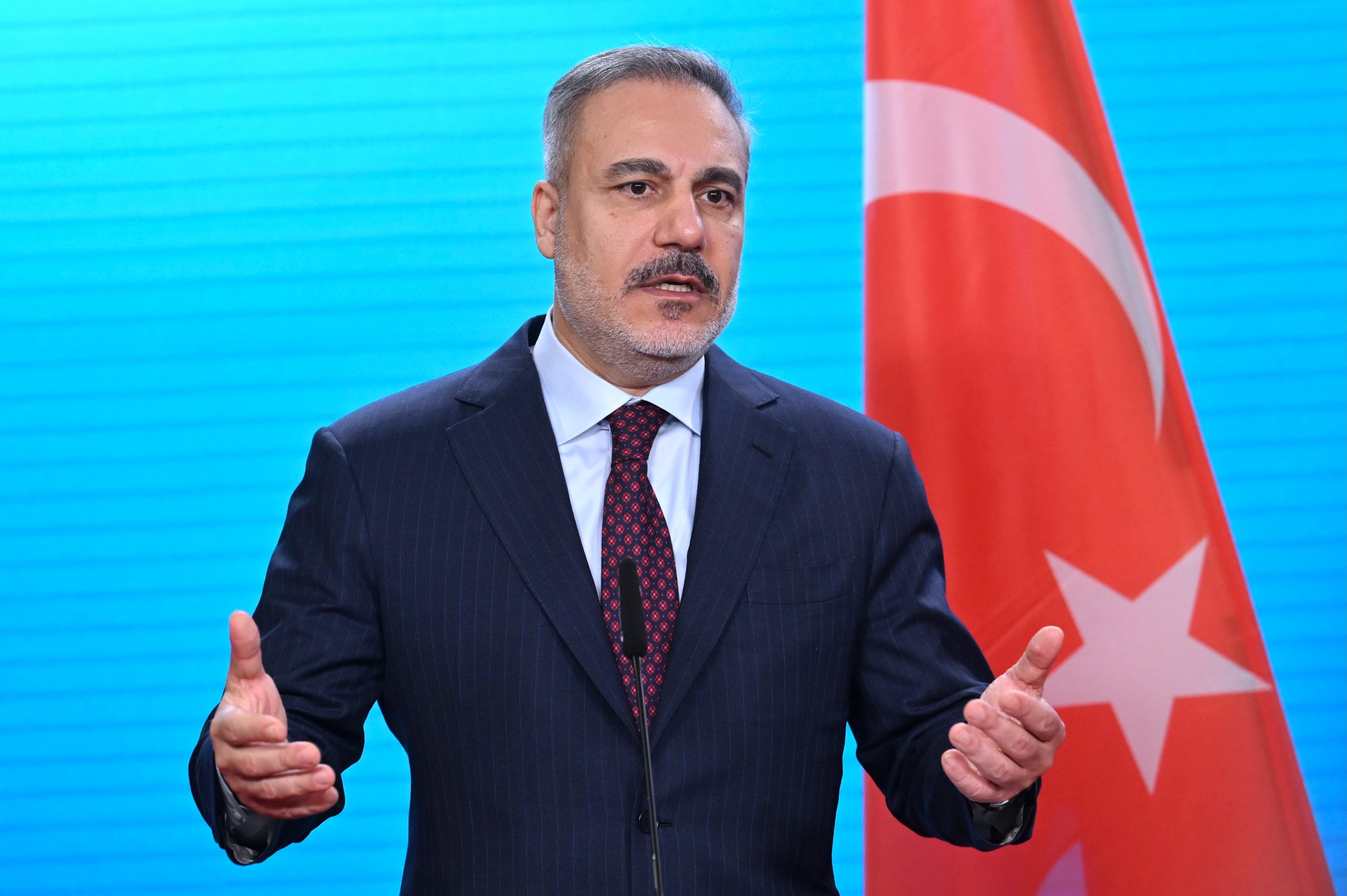 der türkische außenminister hakan fidan